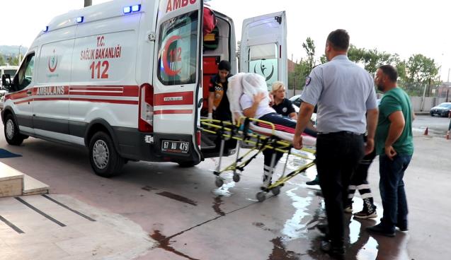 Tartıştığı eşini silahla vurdu 