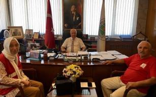 Başkan Akdemir'e teşekkür etti