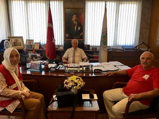 Başkan Akdemir'e teşekkür etti