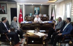 TRAC Heyeti Kaymakam Çorumluoğlu'nu Ziyaret Etti