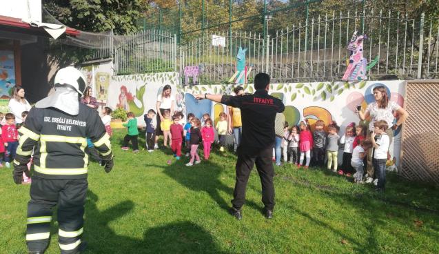 Dinlediler... Öğrendiler... Söndürdüler...