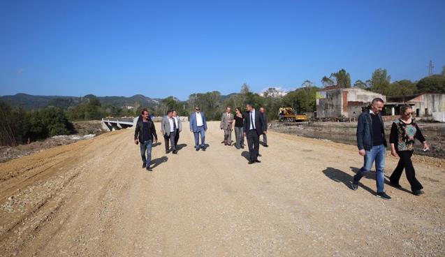 Bağlantı yollarında inceleme yapıldı