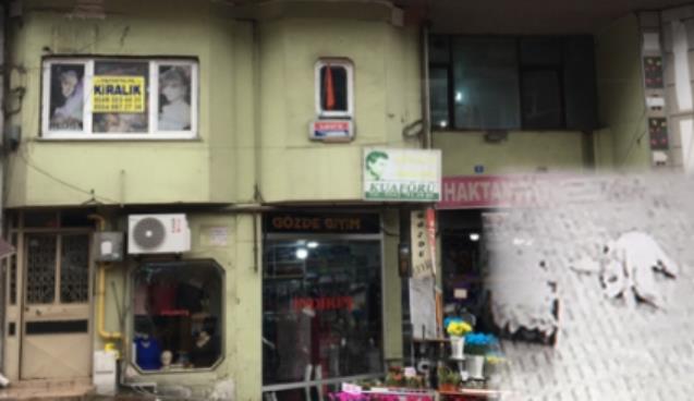 Yaşlı adam beton zemine çakıldı…