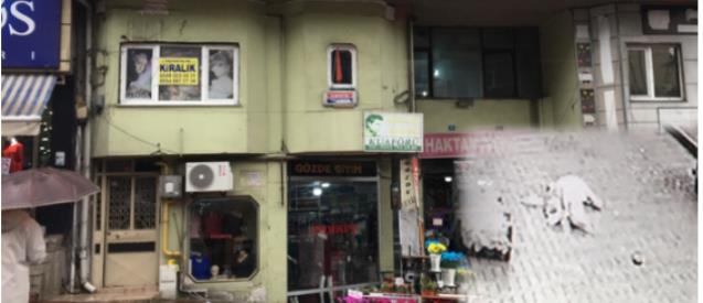 Yaşlı adam beton zemine çakıldı…