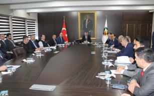 Valilikte uyuşturucu ile mücadele toplantısı