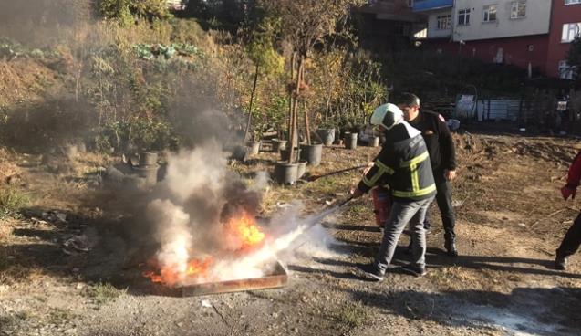 DERGAZ çalışanlarına yönelik tatbikat!..