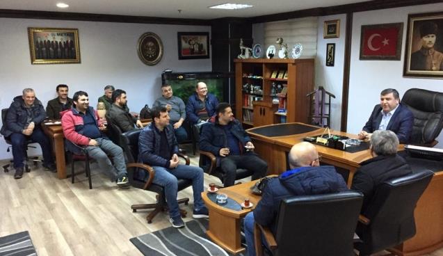 İşçilerden sendikaya destek ziyareti…