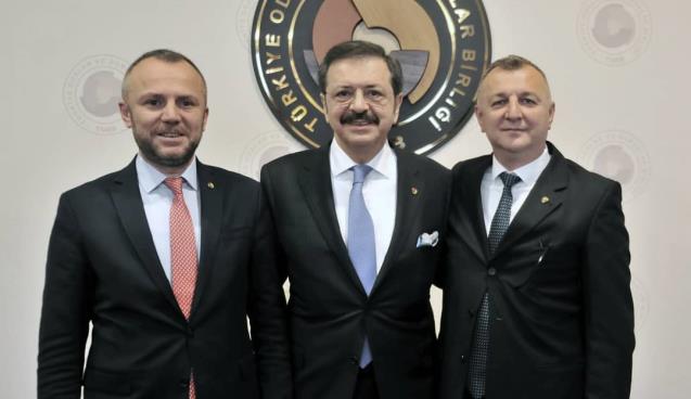 TOBB İkiz Kulelerindeki Makama Ziyaret...