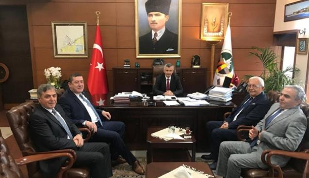 Başkanlardan Valiye ziyaret…