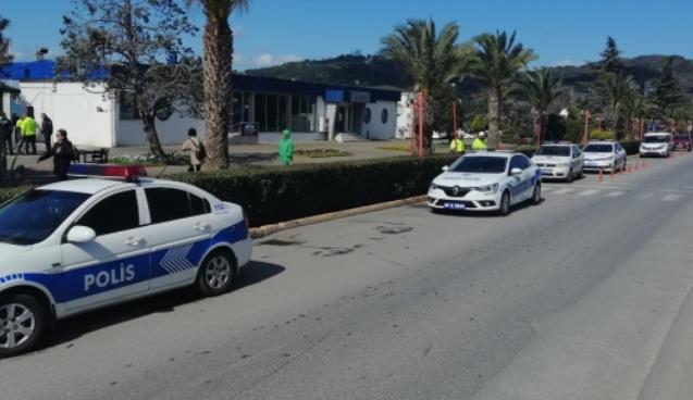 Polis evi dezenfekte edildi…