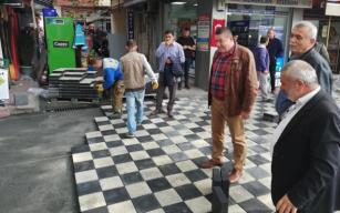 Başkan Tekin incelemelerini sürdüyor…