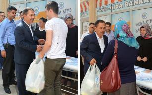 İhtiyaç sahiplerine yardım eli…