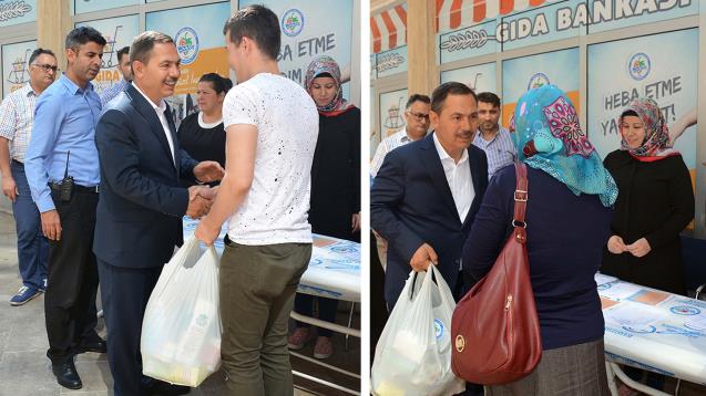 İhtiyaç sahiplerine yardım eli…