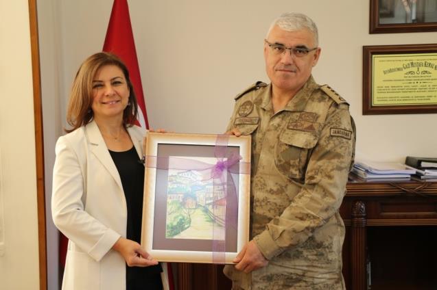 Köse’den Albay Başkök'e ziyaret