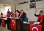 Başkan meclis üyelerinden Mehmetçiğe asker selamı