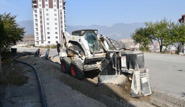 Karabük'te belediye çalışmaları sürüyor