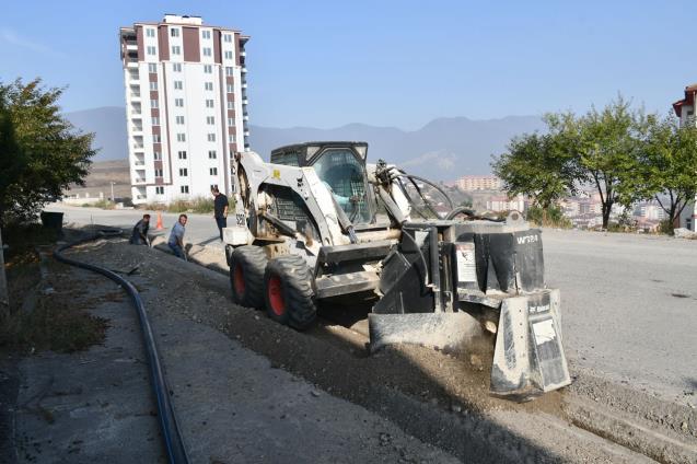 Karabük'te belediye çalışmaları sürüyor
