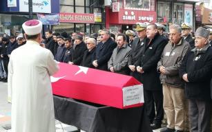 Kore gazisi son yolculuğuna uğurlandı…