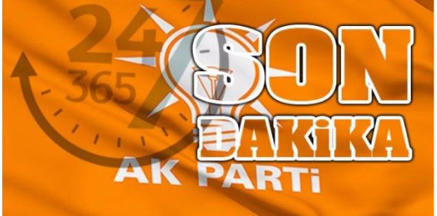 Ak Parti SKM başkanını belirledi…