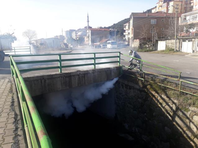 SİVRİSİNEKLE MÜCADELE BAŞLADI