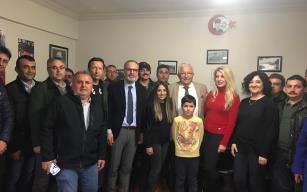 Posbıyık'tan Türk Eğitim-Sen'e ziyaret..