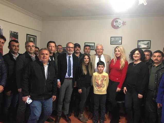 Posbıyık'tan Türk Eğitim-Sen'e ziyaret..