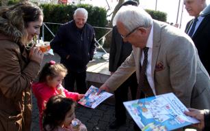 Posbıyık Başkan Çocuklara Kdz.Ereğli’yi anlatıyor. 