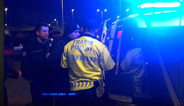 Durmadı, polisten de cezadan da kaçamadı…