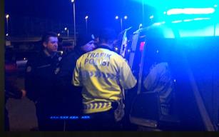 Durmadı, polisten de cezadan da kaçamadı…