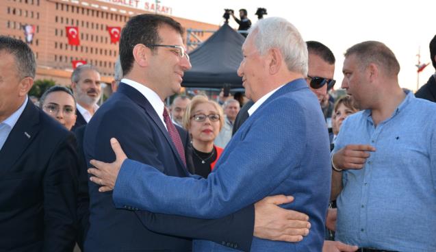 BAŞKAN POSBIYIK, İMAMOĞLU İLE BULUŞTU..