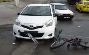 Yağışlı hava kazayı beraberinde getirdi…