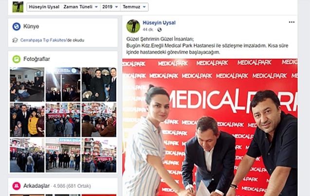 Sözleşmeyi sosyal medyasından duyurdu…