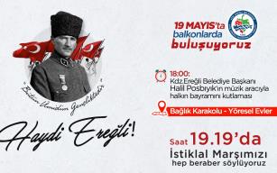 19 Mayıs'ta Balkona 