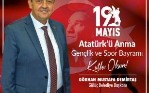 Demirtaş, 19 Mayıs Gençlik ve Spor Bayramı’nı kutladı.