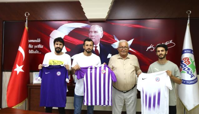 KDZ. EREĞLİ BELEDİYESPOR’DA ÜÇ TRANSFER BİRDEN