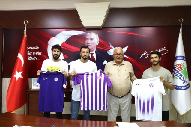 KDZ. EREĞLİ BELEDİYESPOR’DA ÜÇ TRANSFER BİRDEN