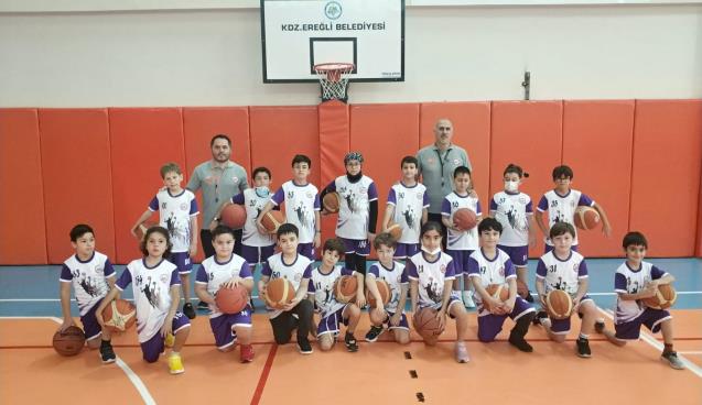 KDZ. EREĞLİ BELEDİYESPOR BASKETBOL OKULUNA İLGİ BÜYÜK 