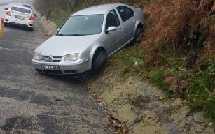 Zonguldak yolunda kaza...