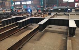 500 tonluk Support Frame imalatına başladı 