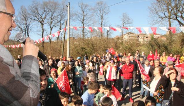 Posbıyık Ömerli Mahallesinde Vatandaşlarla Bir Araya Geldi..