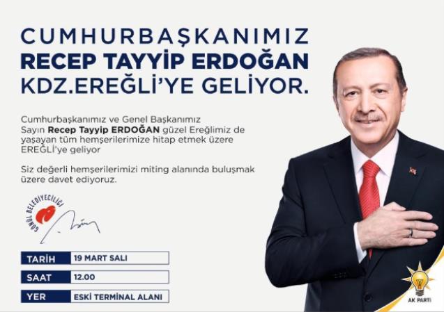 Cumhurbaşkanı Erdoğan’ın Gelişi Tarihi Bir Fırsattır!..