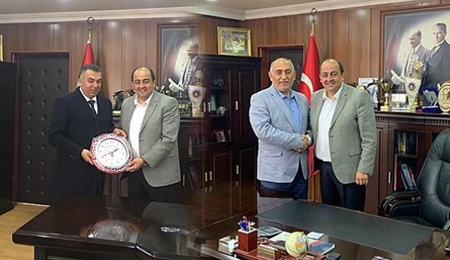 Şahin ve Gövce’den hayırlı olsun ziyareti…