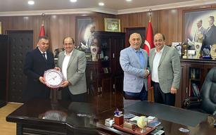 Şahin ve Gövce’den hayırlı olsun ziyareti…