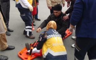 Usta Öğretici kaza yaptı…