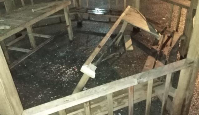 ALAPLI'DA PARKLARA ÇİRKİN SALDIRI...