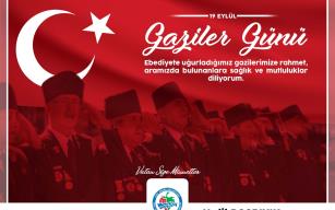 GAZİLERİMİZİN ÖNÜNDE SAYGIYLA EĞİLİYORUZ