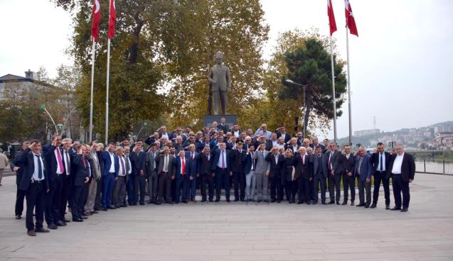 Alaplı Belediye Başkanı Nuri Tekin 19 Ekim Muhtarlar Günü 