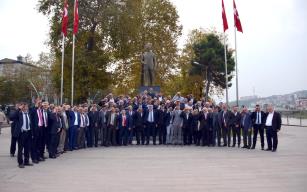 Alaplı Belediye Başkanı Nuri Tekin 19 Ekim Muhtarlar Günü 