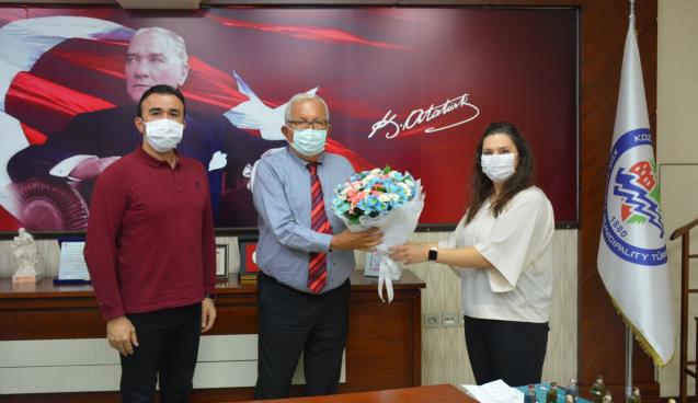 BAŞHEKİM ÇAVUŞOĞLU’NDAN BAŞKAN POSBIYIK’A ZİYARET