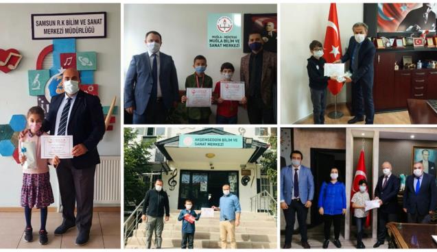 BİLSEM'LERDEN MATEMATİK ALANINDA 7 DÜNYA BİRİNCİLİĞİ...